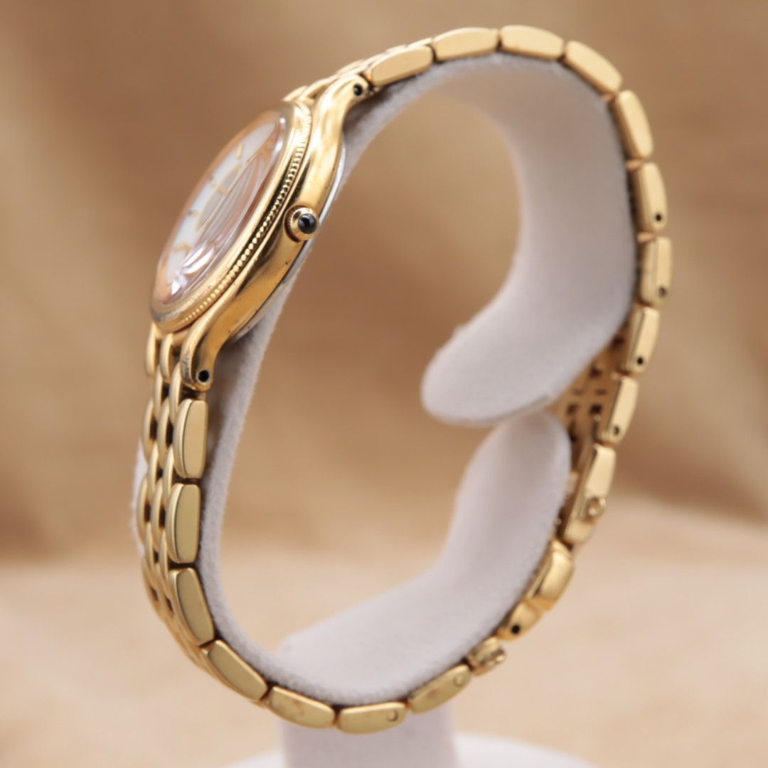 CH89 【電池交換/洗浄済】SEIKO EXCELINE 1F20-6G90 セイコー エク