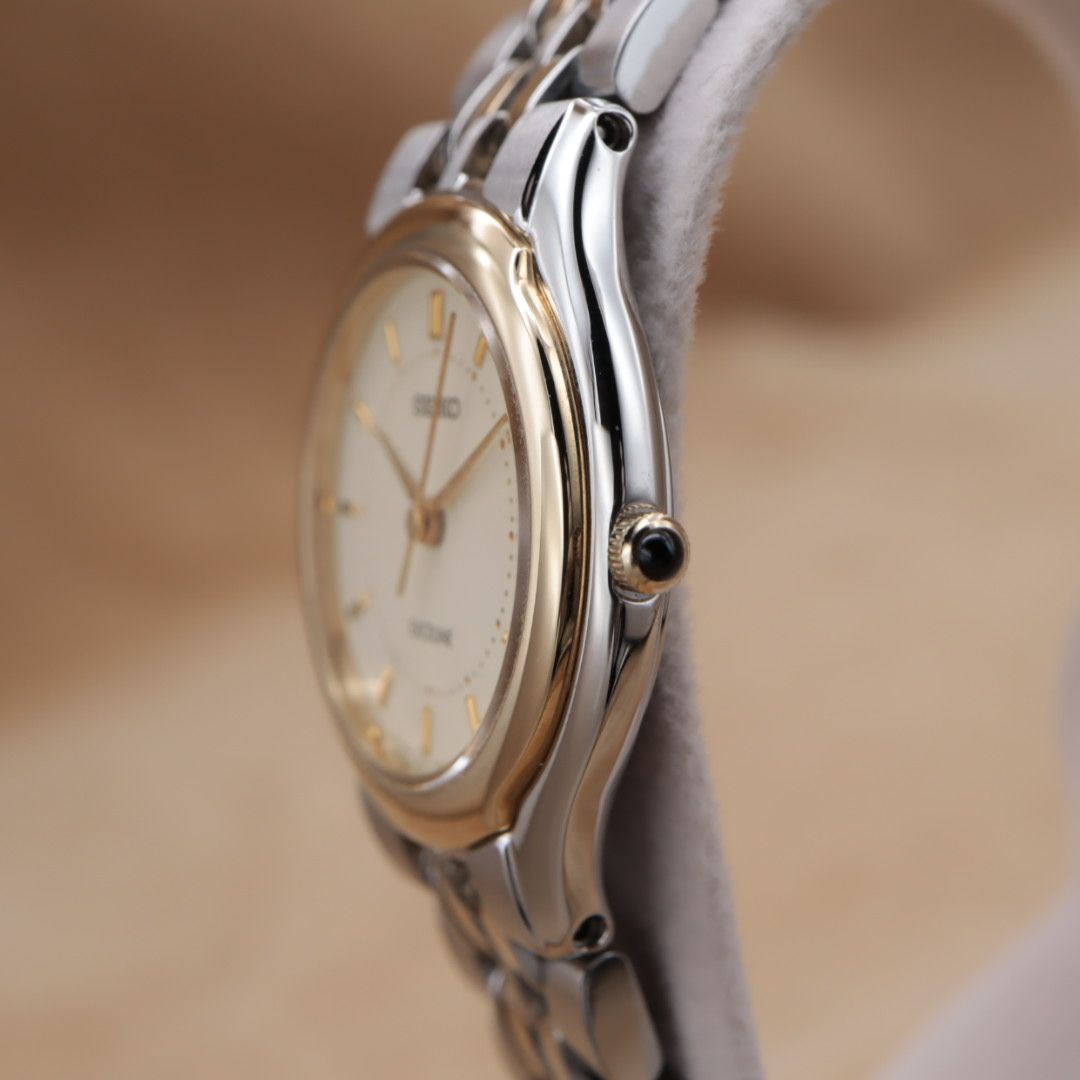 CH90 【電池交換/洗浄済】SEIKO EXCELINE 4J41-0030 セイコー エク