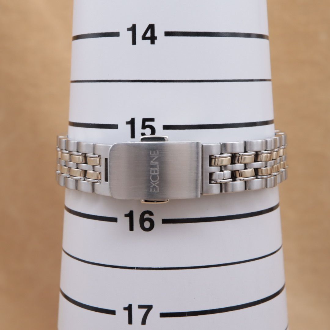 新品電池 稼働 箱付 SEIKO セイコー4J41-0030 エクセリーヌ SEIKO EXCELINE 4J41-0030 セイコー エクセリーヌ クォーツ シルバー