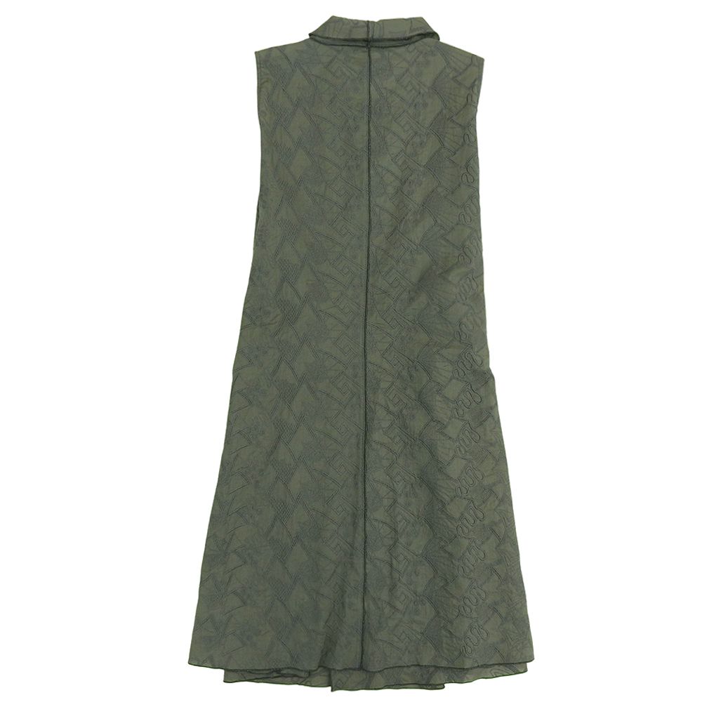 JURGEN LEHL ヨーガンレール 刺繍 カシュクール ジレ コットン ベスト