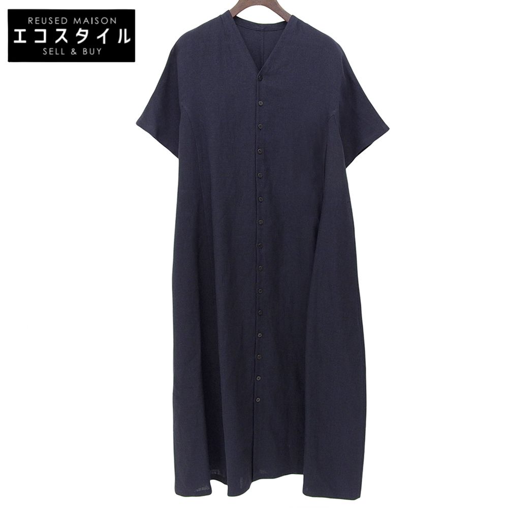 JURGEN LEHL ヨーガンレール リネン シャツワンピース レディース