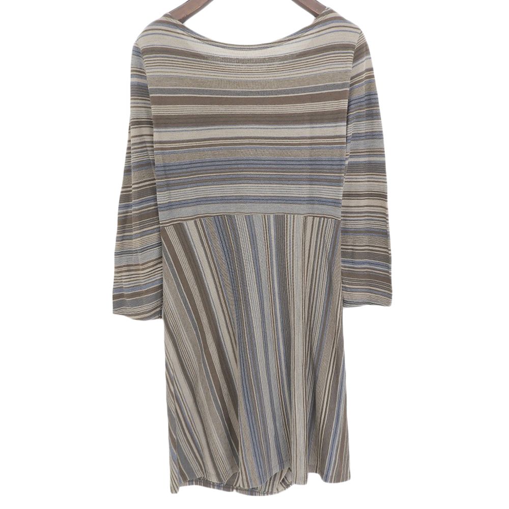 JURGEN LEHL ヨーガンレール リネン×コットン ボーダー 変形