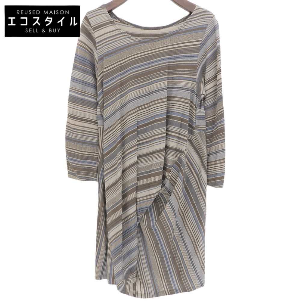 JURGEN LEHL ヨーガンレール リネン×コットン ボーダー 変形