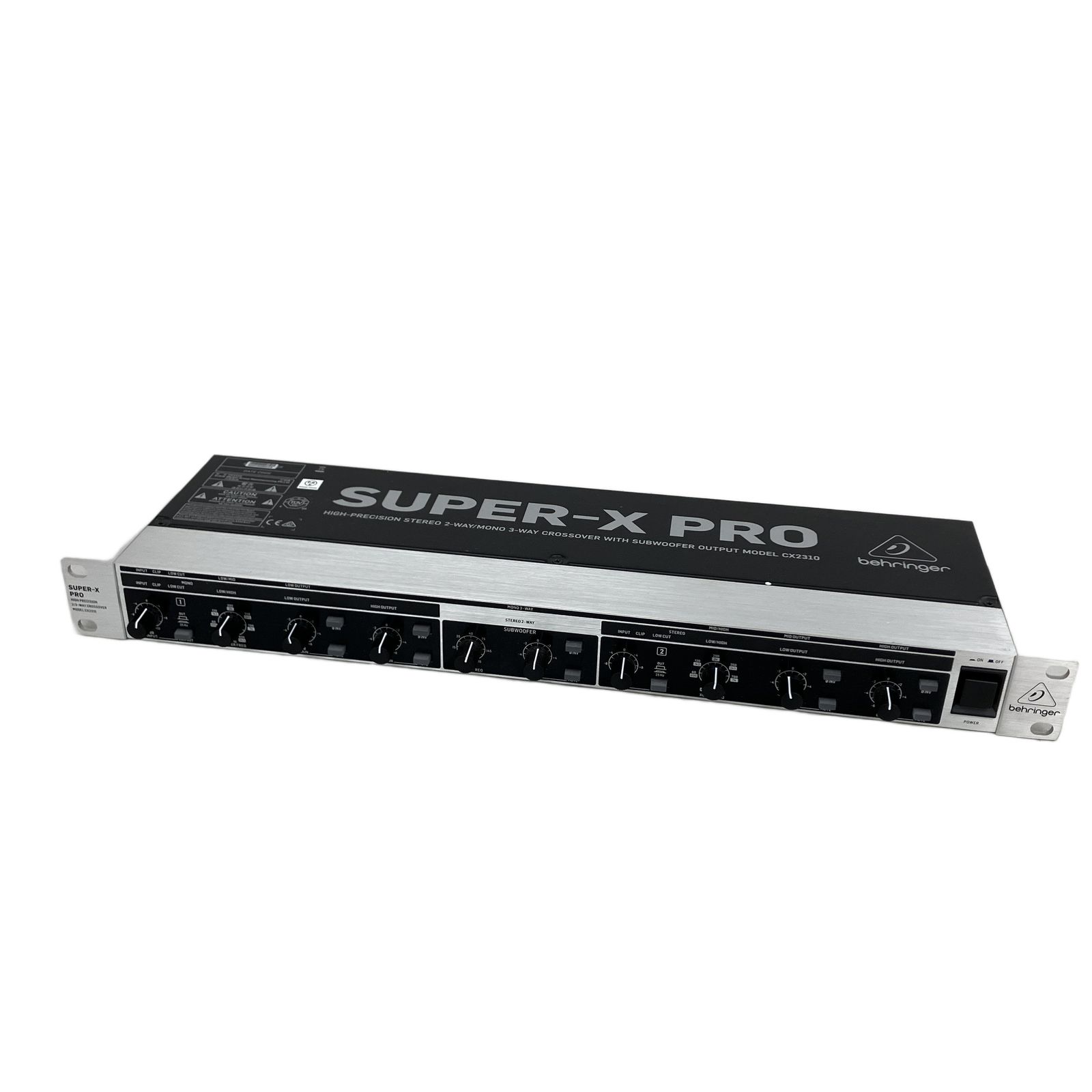 【中古】BEHRINGER ベリンガー SUPER-X PRO CX2310 ベリンガー Behringer SUPER-X PRO CX2310 チャンネルディバイダー