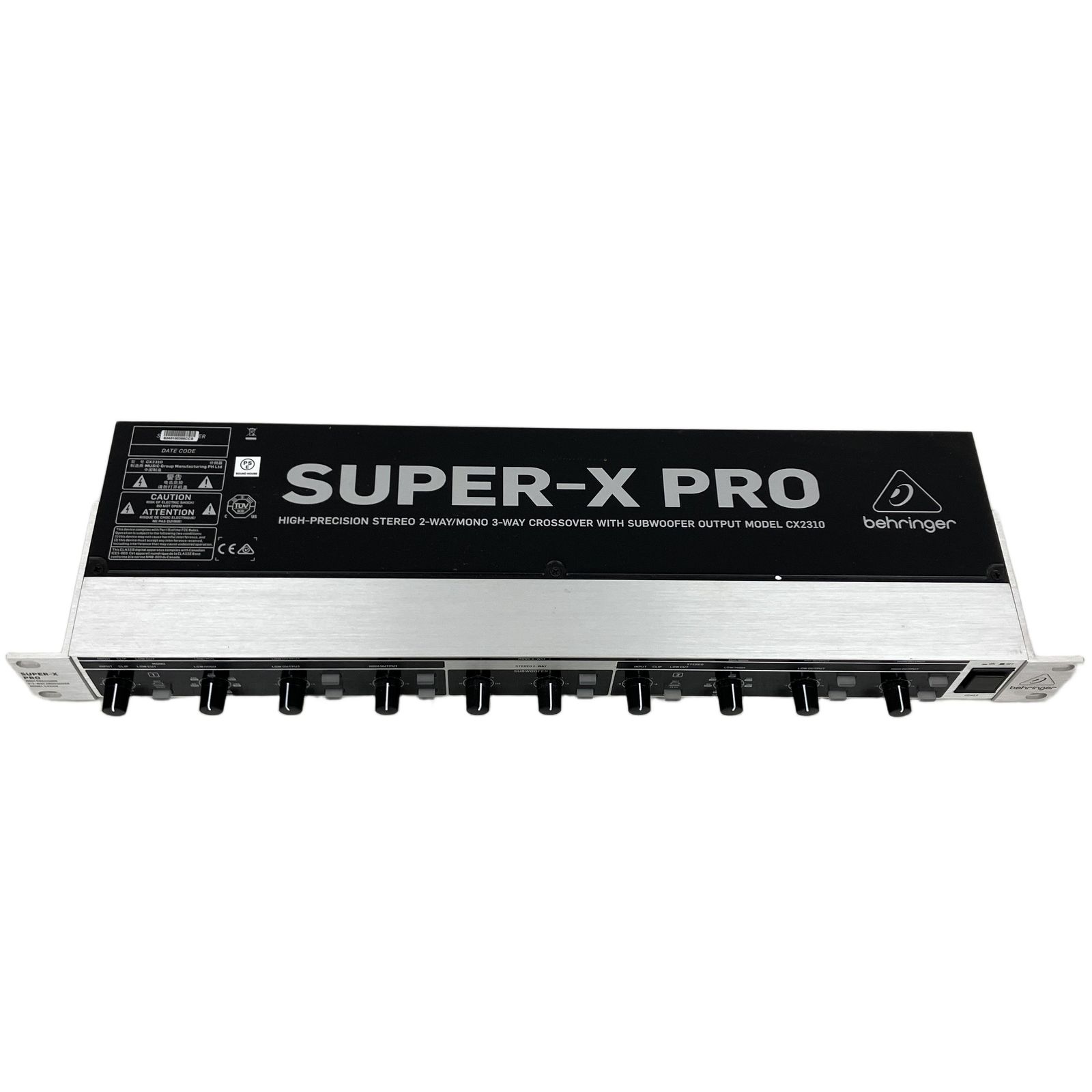 【ジャンク品】BEHRINGER ベリンガ SUPER-X PRO CX2310 ベリンガー Behringer SUPER-X PRO CX2310 チャンネルディバイダー