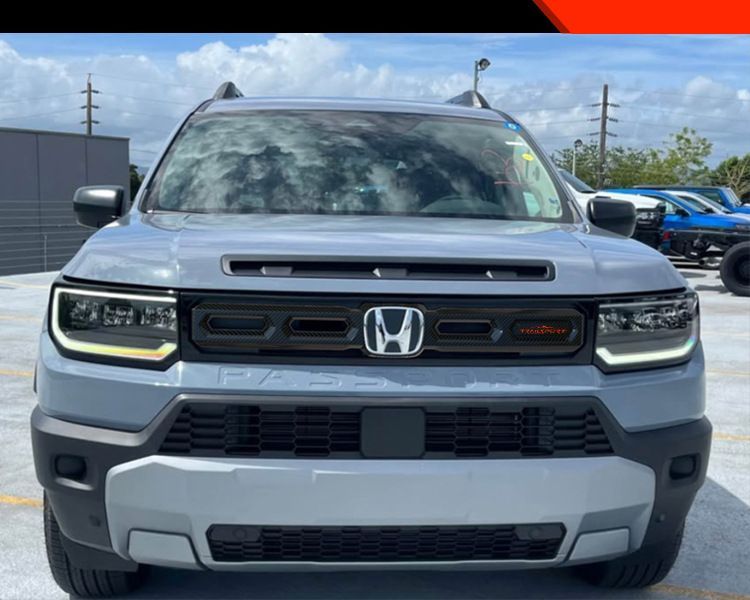 送料無料 ホンダ 26年式 Passport 専用 フロントグリル 装飾バー 1P