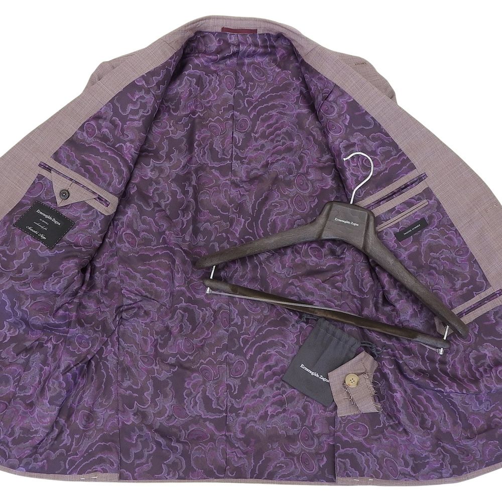 Ermenegildo Zegna エルメネジルドゼニア 美品 TROFEO 3P スーツ