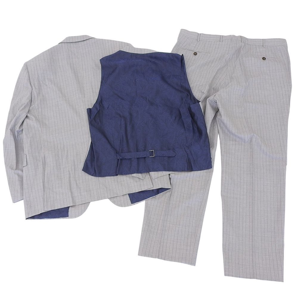 【美品✨️】ビルブラス×エルメネジルドゼニア セットアップ チャコール Ermenegildo Zegna エルメネジルドゼニア 美品 14 MILMIL 3P スーツ