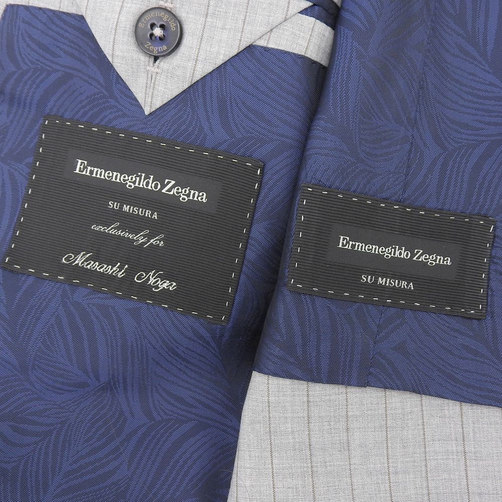 Ermenegildo Zegna エルメネジルドゼニア 美品 14 MILMIL 3P スーツ