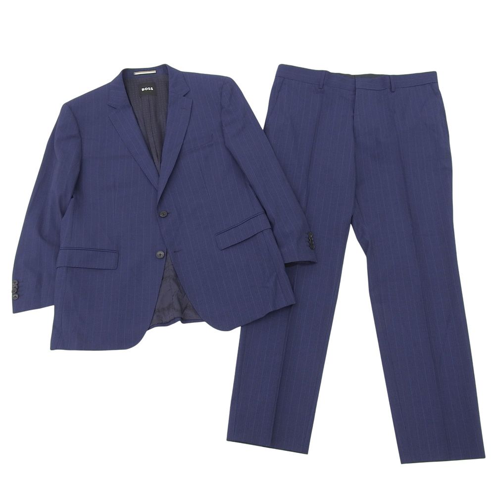 HUGO BOSS ヒューゴボス 新品同様 ストライプ H-Huge REDA 2P スーツ