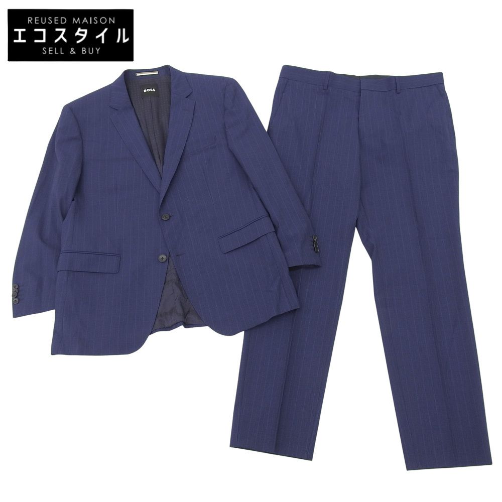 HUGO BOSS ヒューゴボス 新品同様 ストライプ H-Huge REDA 2P スーツ