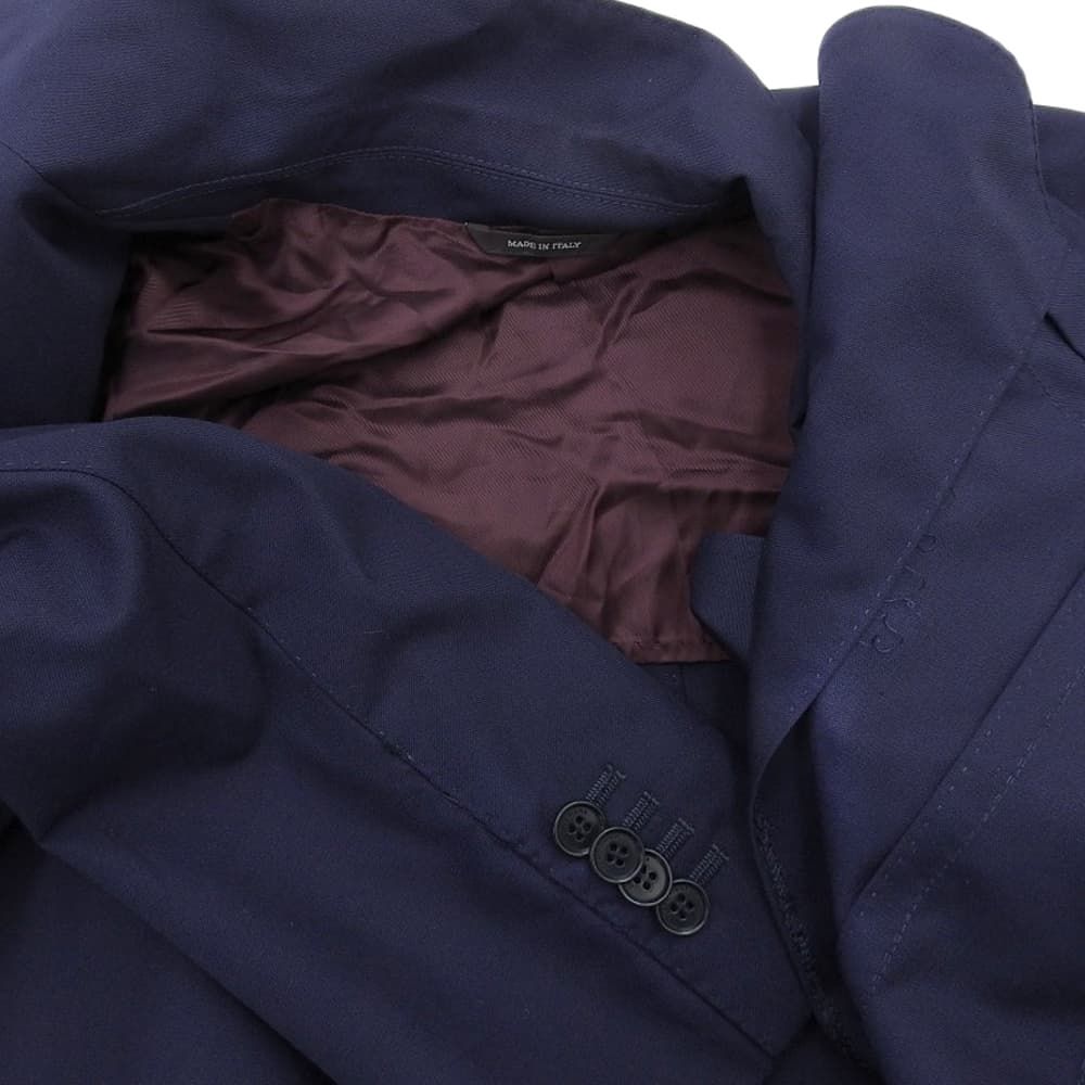 Loro Piana ロロピアーナ 美品 2B セットアップ スーツ ジャケット