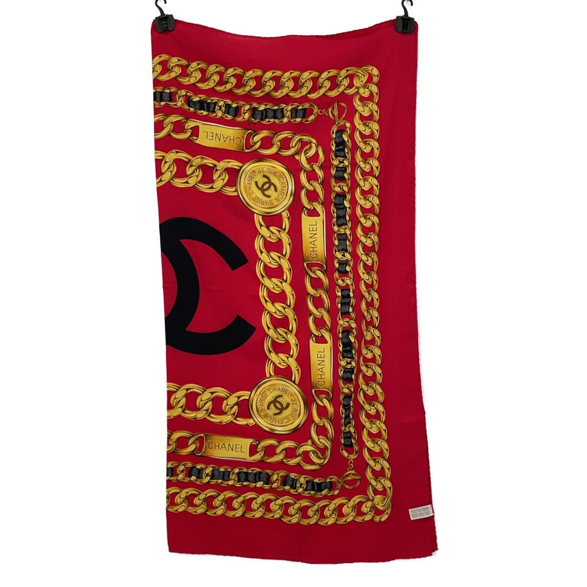 CHANEL シャネル ココマーク シルク100％ 大判 - メルカリ