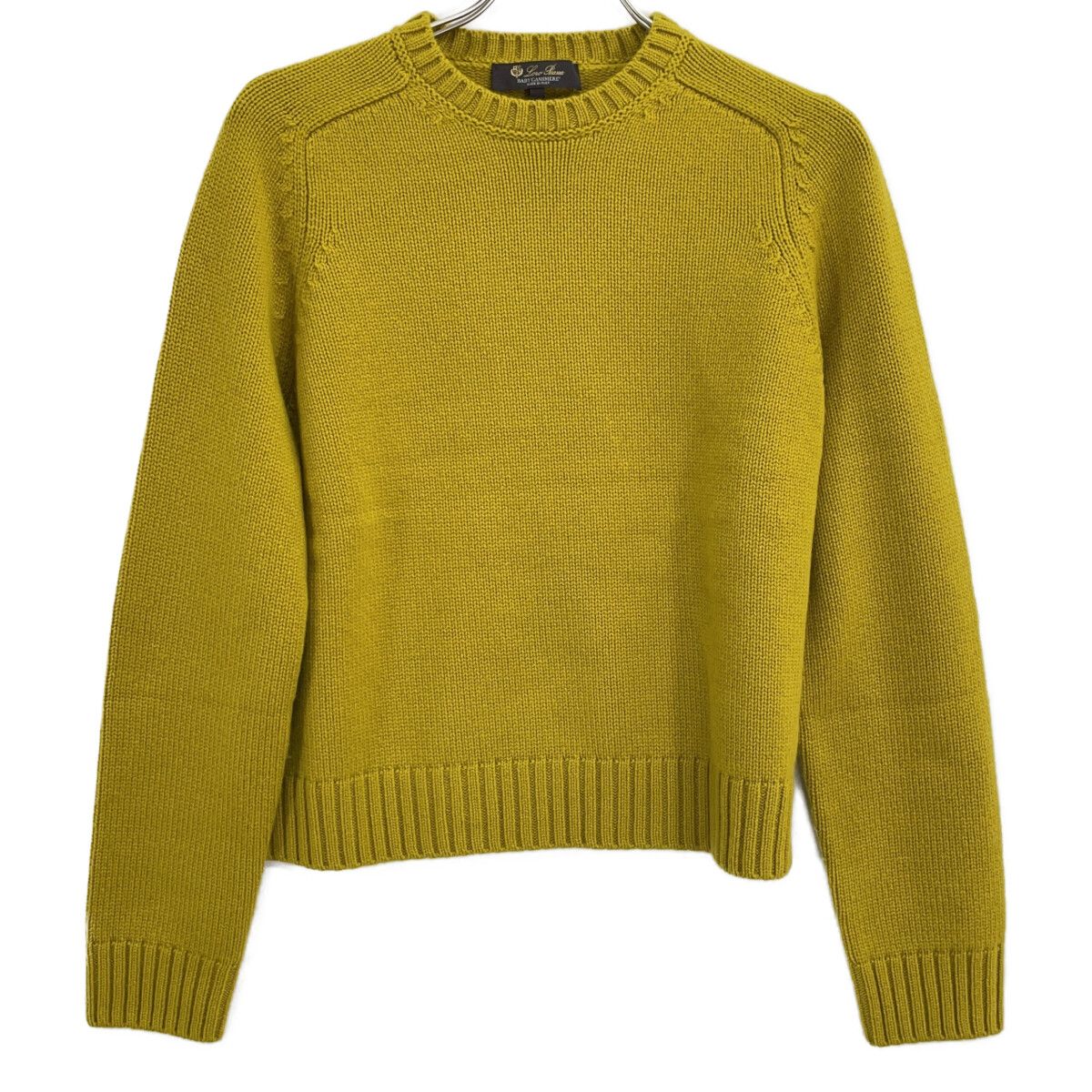 Loro Piana ロロピアーナ FAM0539 ｲｴﾛｰ ｶｼﾐﾔ100 ﾆｯﾄ S - メルカリ