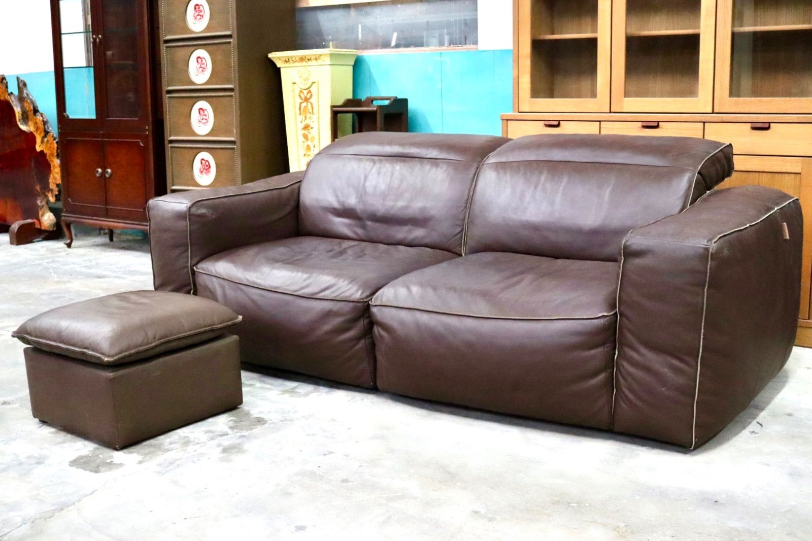 GMIK592A○Seduta d'Arte 2人掛けソファ ラブソファ 背もたれ