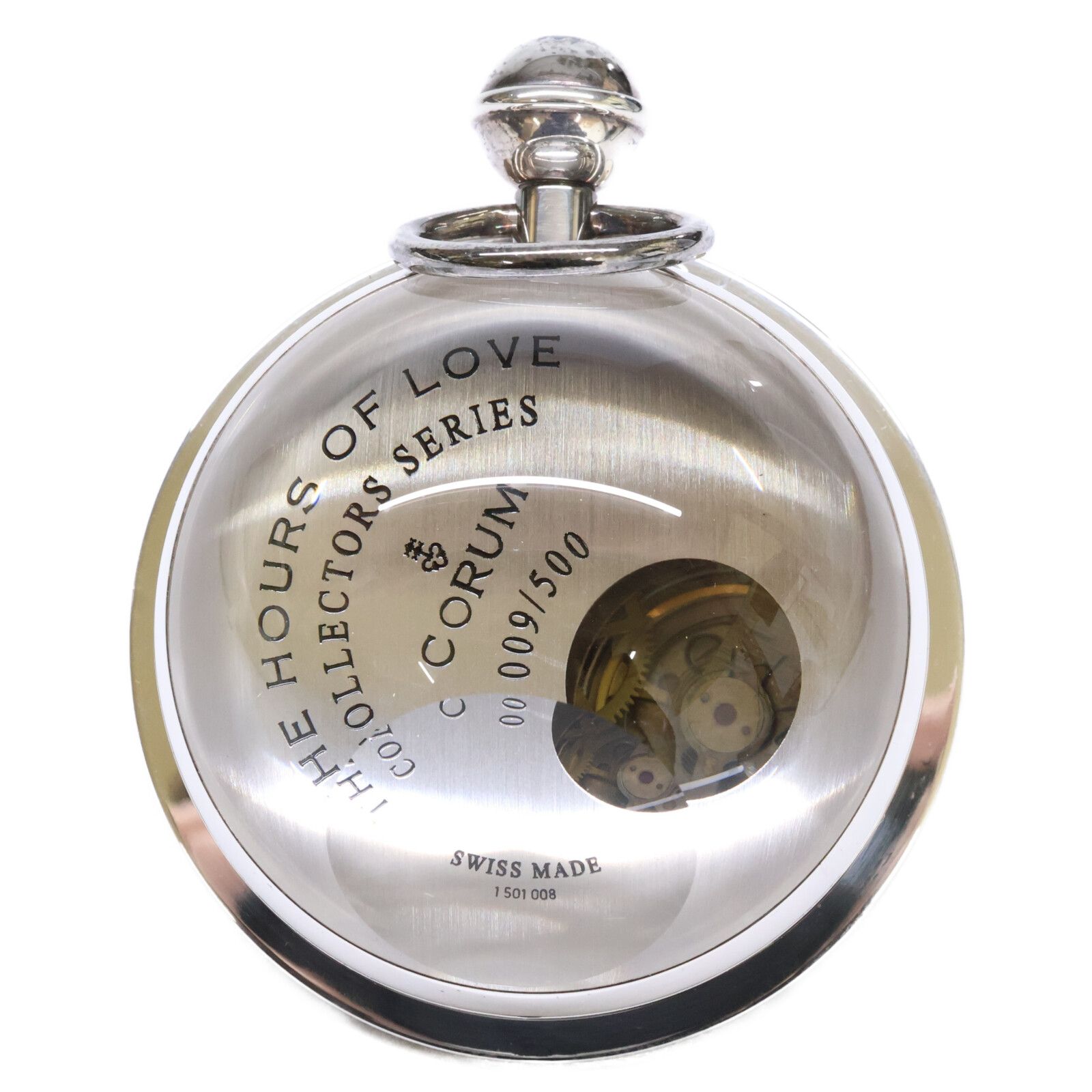 CORUM コルム 置き時計 CORUM コルム Corum the Hours of Love コレクターズシリーズ 手巻き