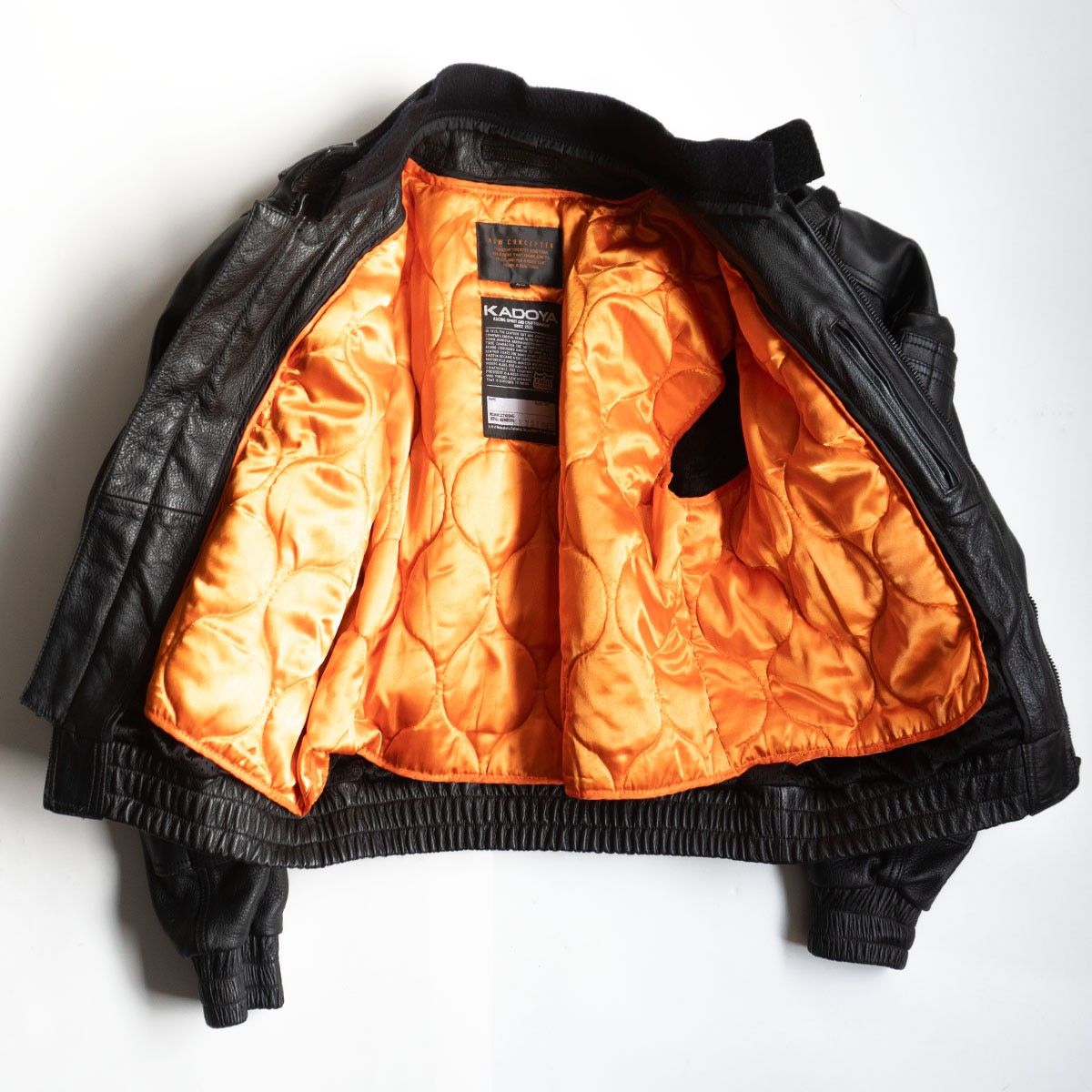 美品/ビッグサイズ】KADOYA【NEW CONCEPTER ライダースジャケット】4L