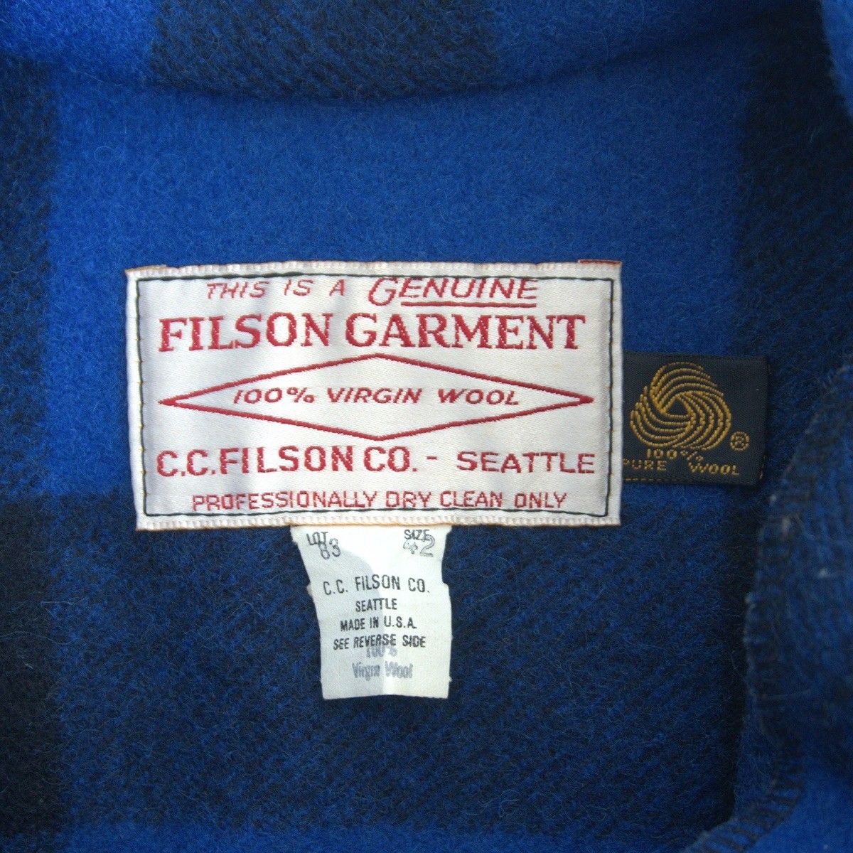 人気が高まるァッション海外通販サイト FILSON42 ブルー チェック USA 