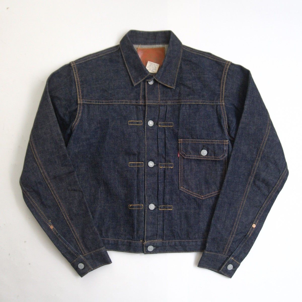 エヴィス　デニムジャケットNo.1 1507 38 美品/濃紺】EVISU 【1506/1ST デニムジャケット】40 エヴィス Gジャン