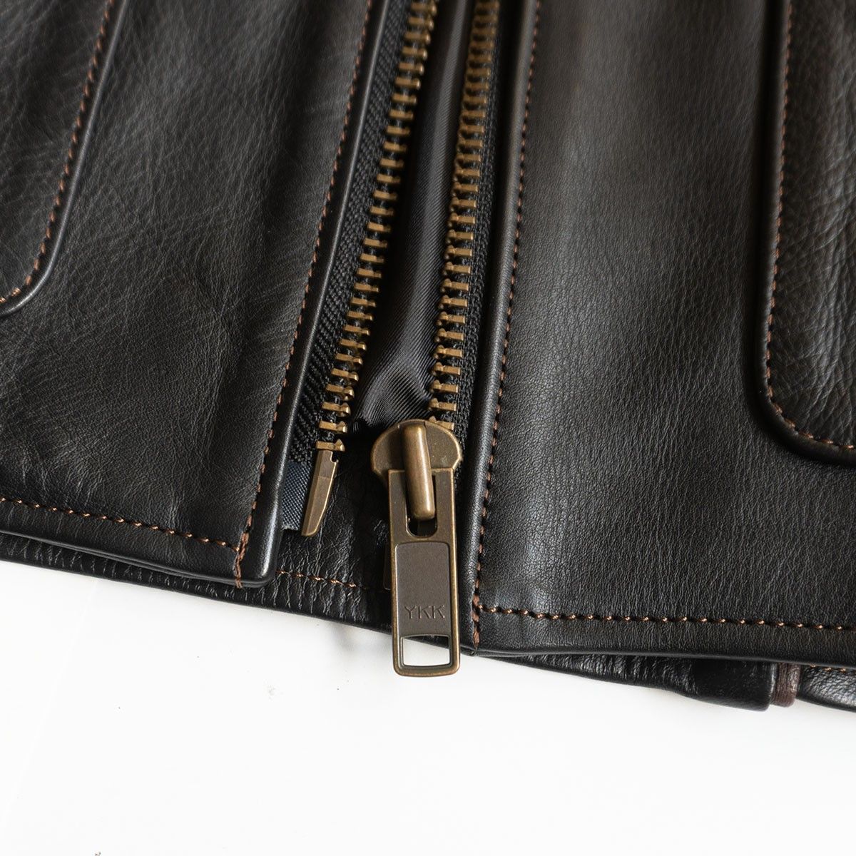 極美品】elephant TRIBAL fabrics【606 leather JKT】S レザー 
