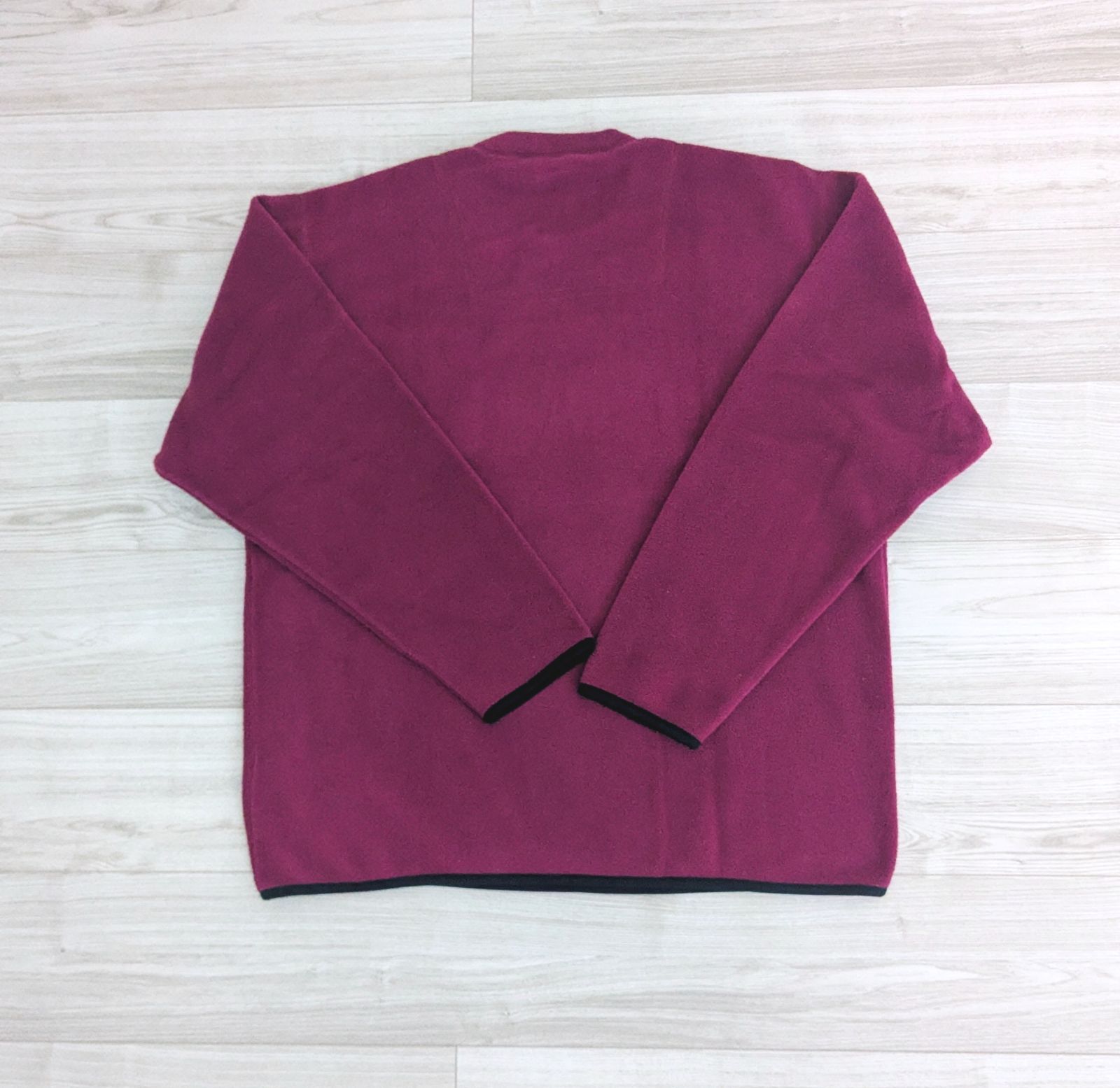 Burberrys バーバリー メンズ L サイズ ワインレッドカラー フリース