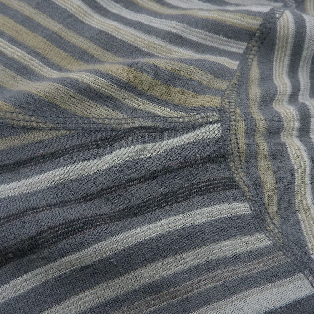 JURGEN LEHL ヨーガンレール ボーダー ウール カーディガン トップス