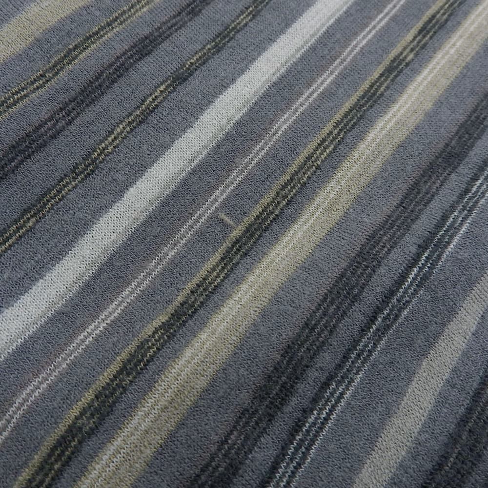 JURGEN LEHL ヨーガンレール ボーダー ウール カーディガン トップス