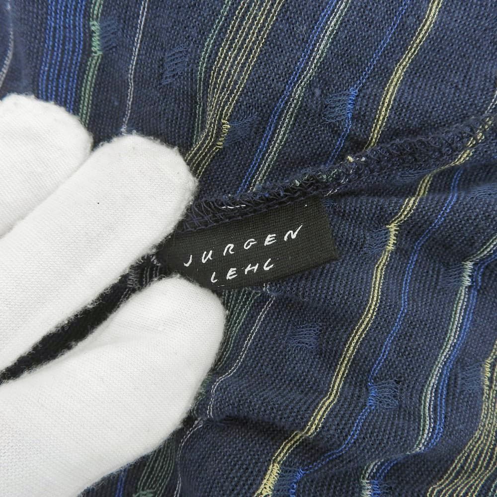 JURGEN LEHL ヨーガンレール 総柄 カットソー コットン ドルマン