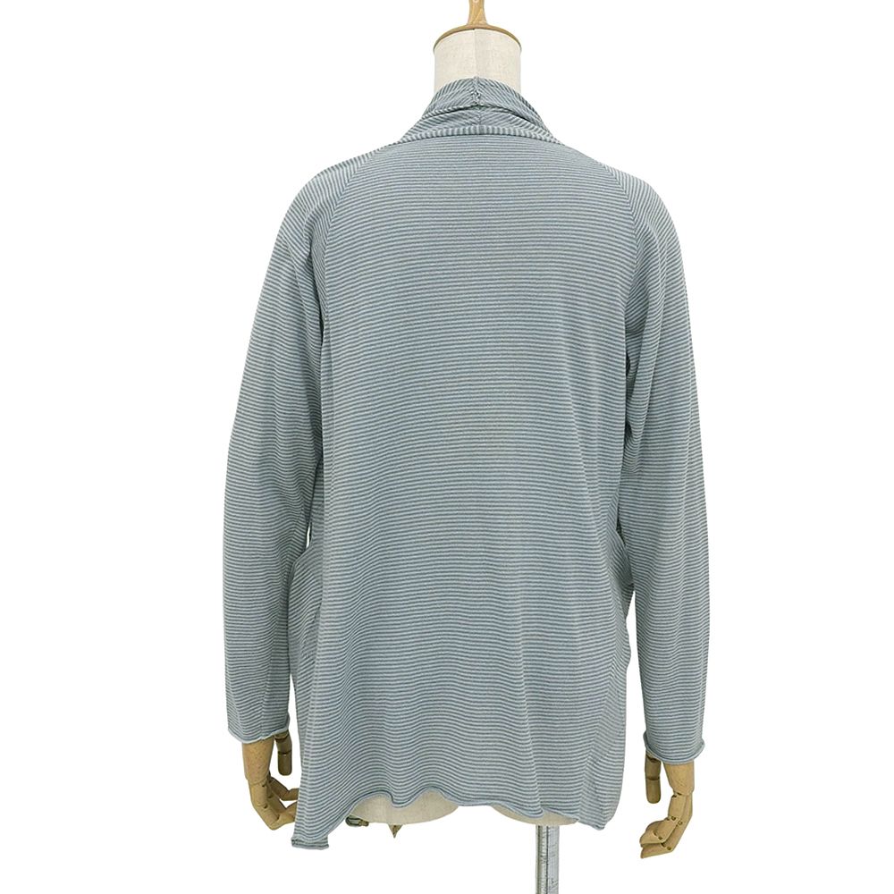 JURGEN LEHL ヨーガンレール ボーダー ロング カーディガン リネン