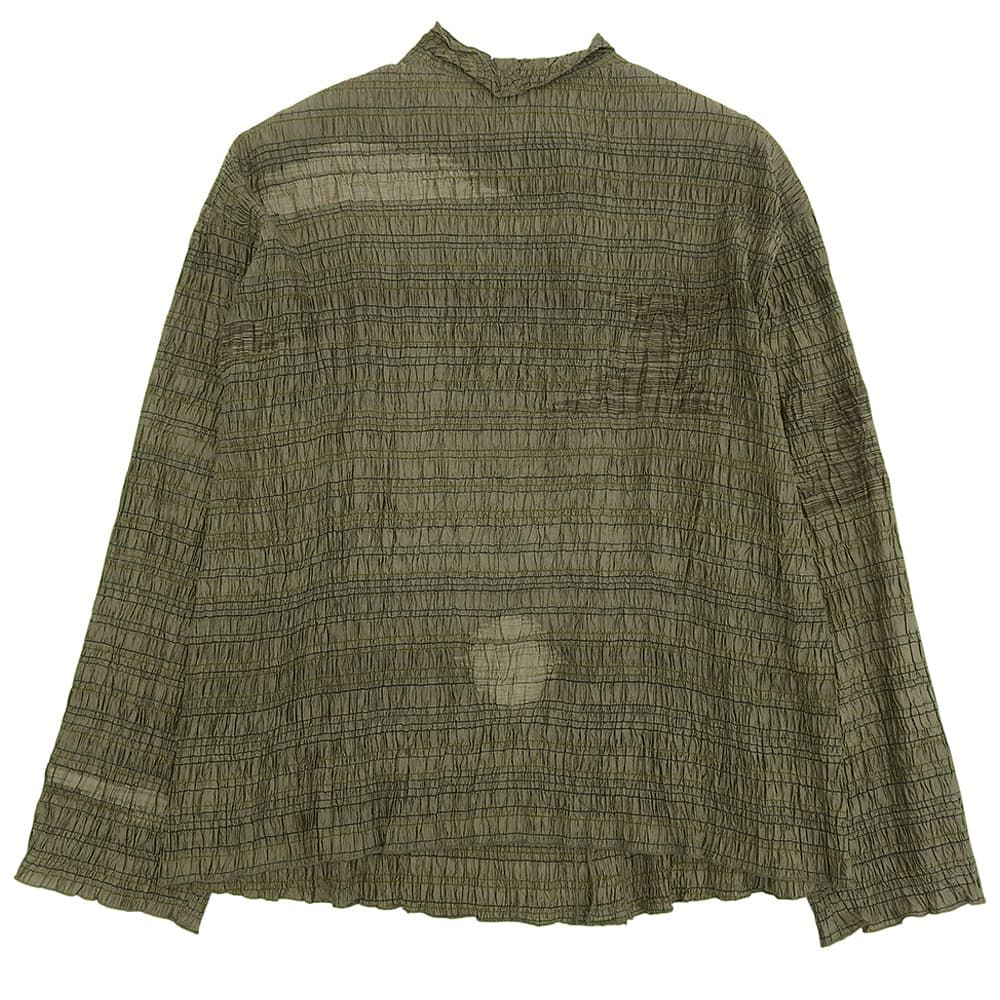 JURGEN LEHL ヨーガンレール シルク 製品縮絨 シャツブラウス トップス