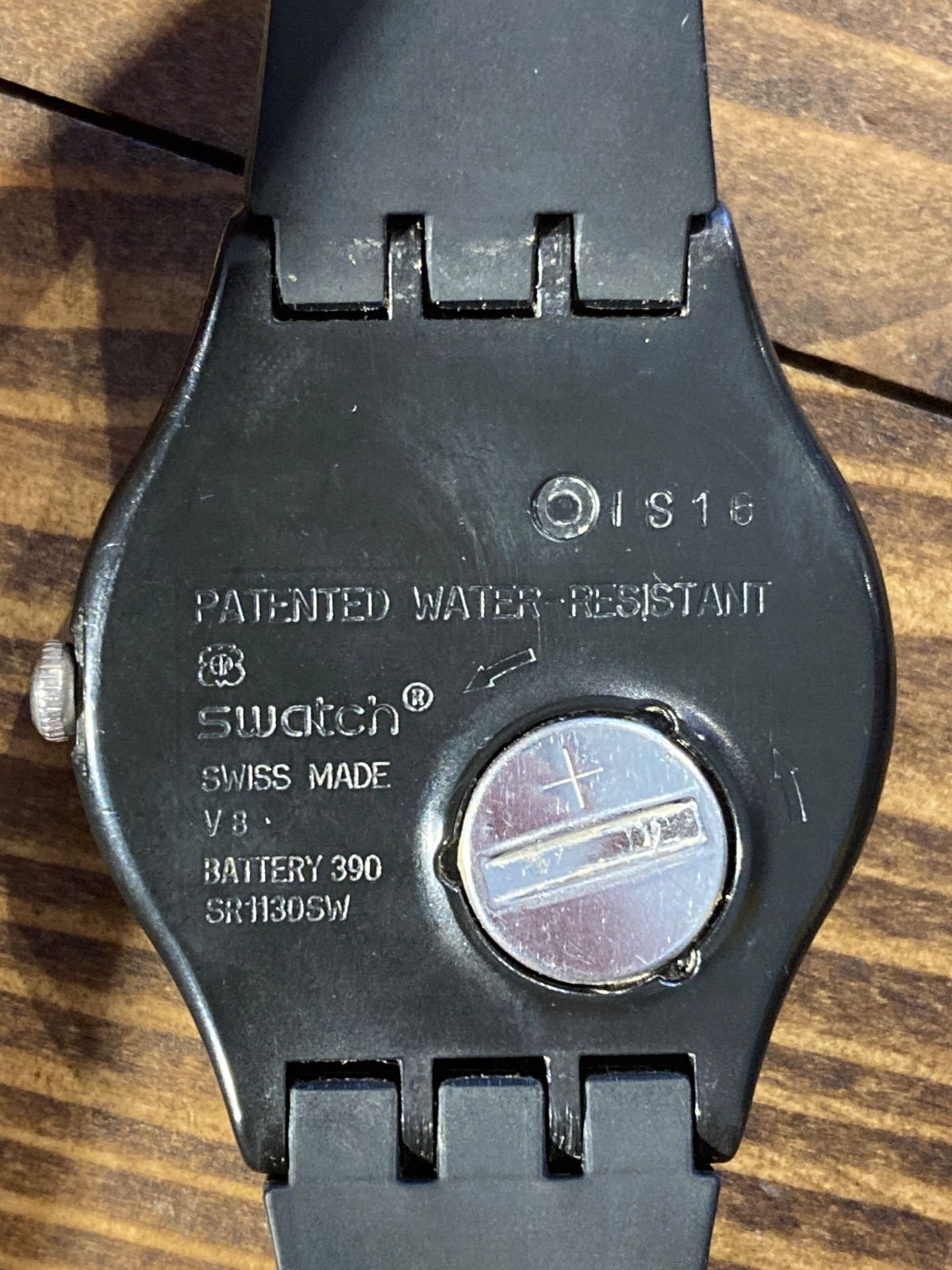 MP074) ジャンク Swatch スウォッチ 腕時計 twice again デイト 新品 