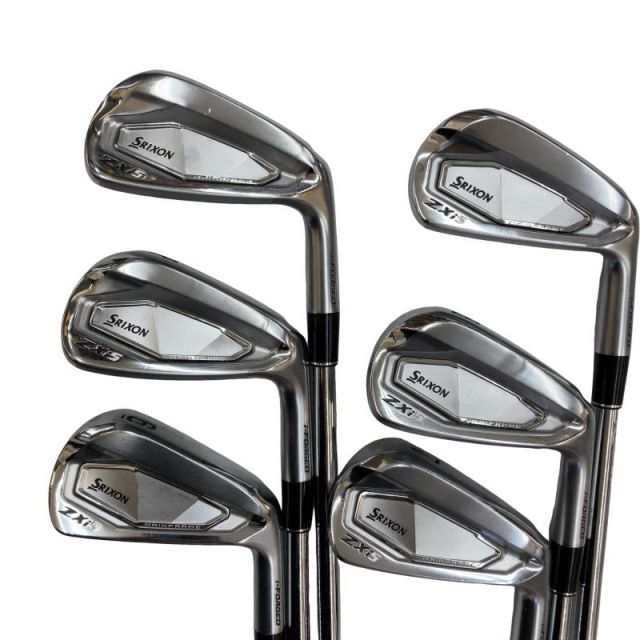 中古】 ダンロップ SRIXON ZXi5 6S アイアンセット IR 純正特注