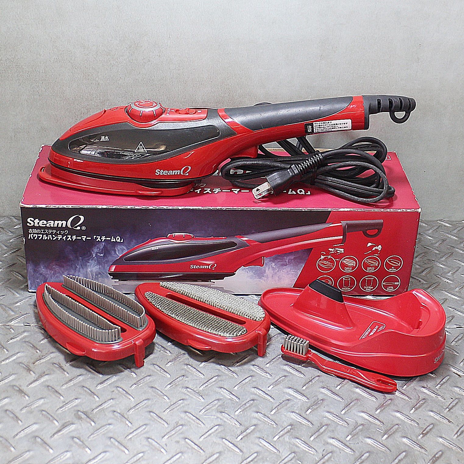 新潟発 スチームQ パワフルハンディスチーマー SE4874 アイロン