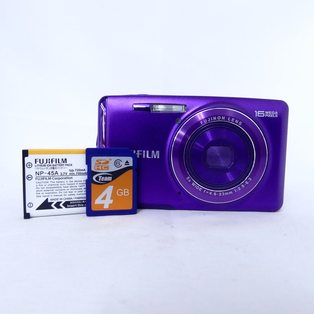 FUJIFILM フジフイルム FINEPIX JX700 パープル デジタルカメラ