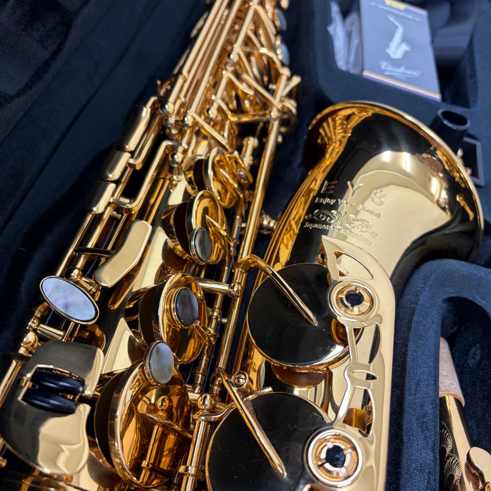 Felicia】アルトサックス EAS-01 管楽器 ケース付き 未使用品