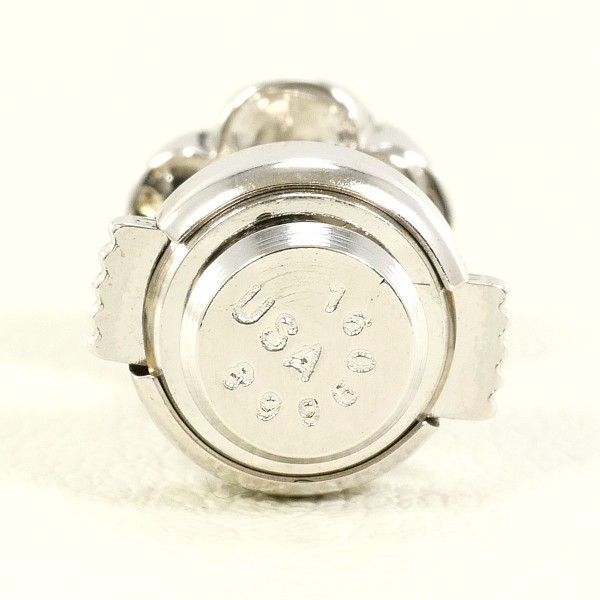 PT900 合金 ピンブローチ brooch ダイヤ 0.30 総重量約3.3g - メルカリ