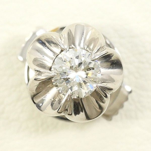 PT900 合金 ピンブローチ brooch ダイヤ 0.30 総重量約3.3g - メルカリ