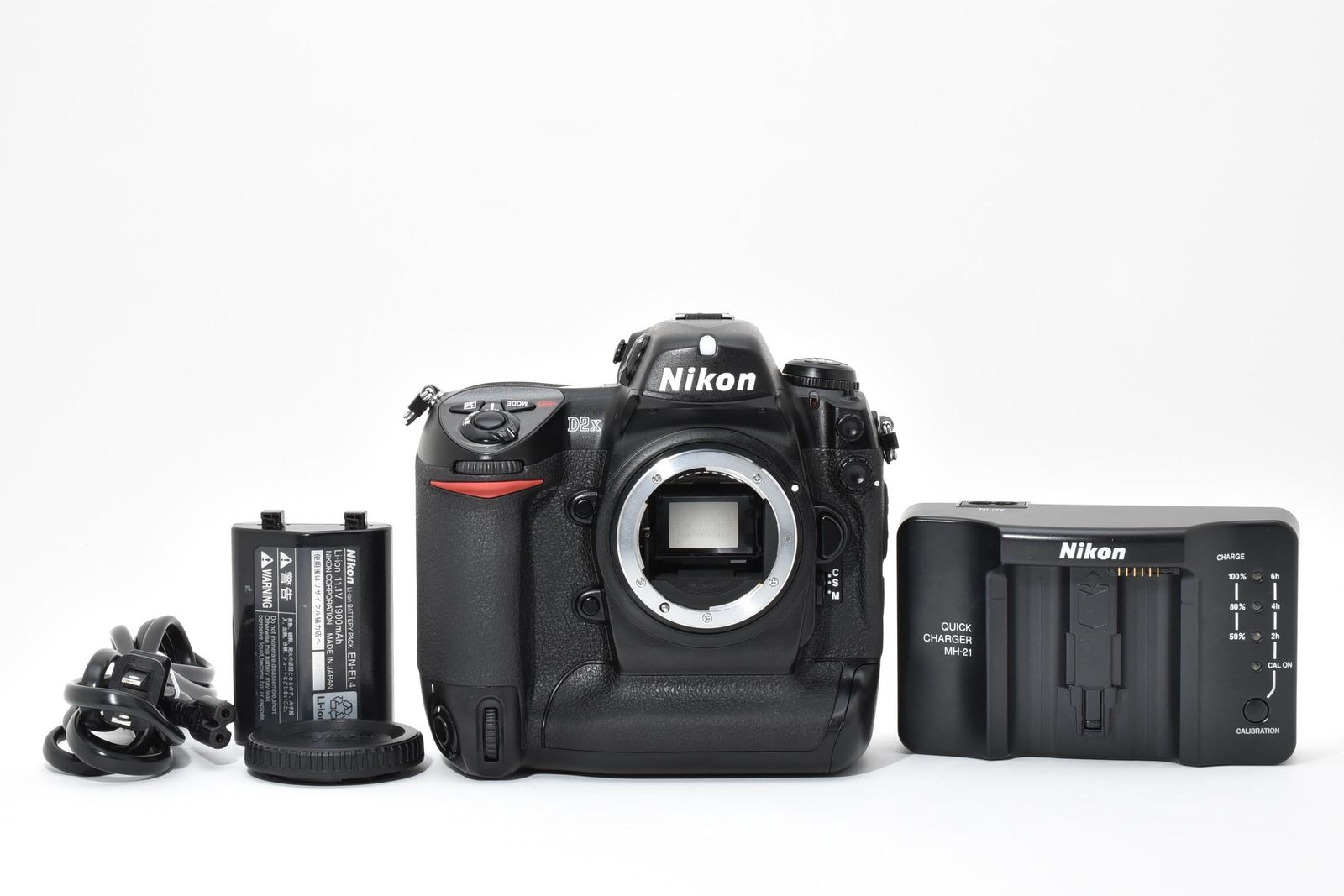 ニコン Nikon D2X ボディ ≪チャージャー＆バッテリー1個付 S数19,200