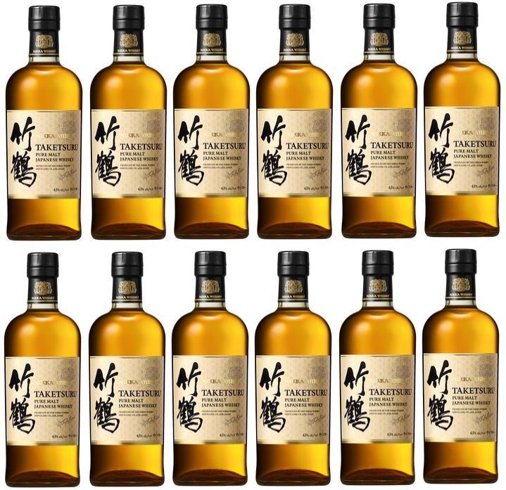 ニッカ 竹鶴 ピュアモルト 700ml 12本ケース - メルカリ