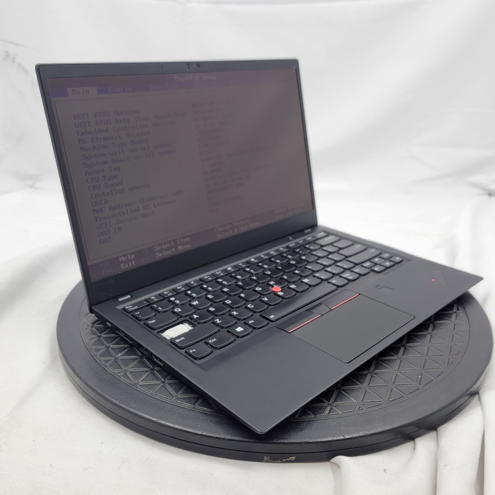 ☆ジャンク/外観キズあり☆Lenovo ThinkPad X1 Carbon Gen 6 [Core i7