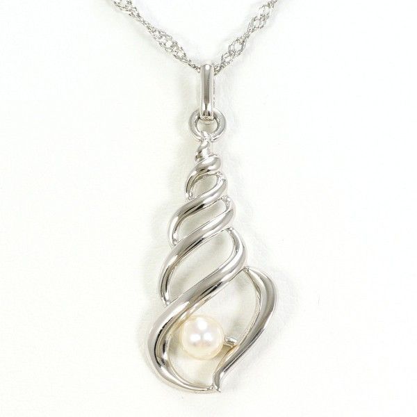 PT900 PT850 ネックレス necklace パール（真珠） 総重量約3.2g 約50cm