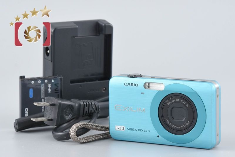 中古】Casio カシオ EXILIM EX-Z90 ブルー コンパクトデジタルカメラ