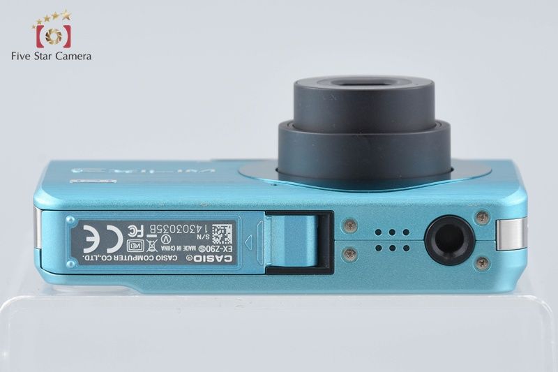 中古】Casio カシオ EXILIM EX-Z90 ブルー コンパクトデジタルカメラ