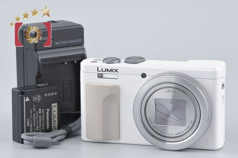 中古】Panasonic パナソニック LUMIX DMC-TZ85 ホワイト コンパクト