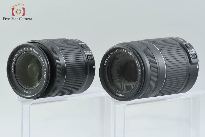 中古】Canon キヤノン EOS Kiss X7 ダブルズームキット ブラック