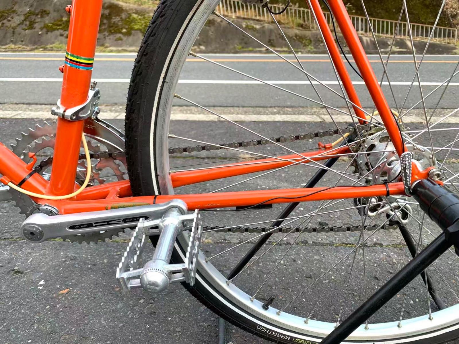 希少カラー】送料無料CHERUBIM クロモリ ロードバイク 日本ブランド