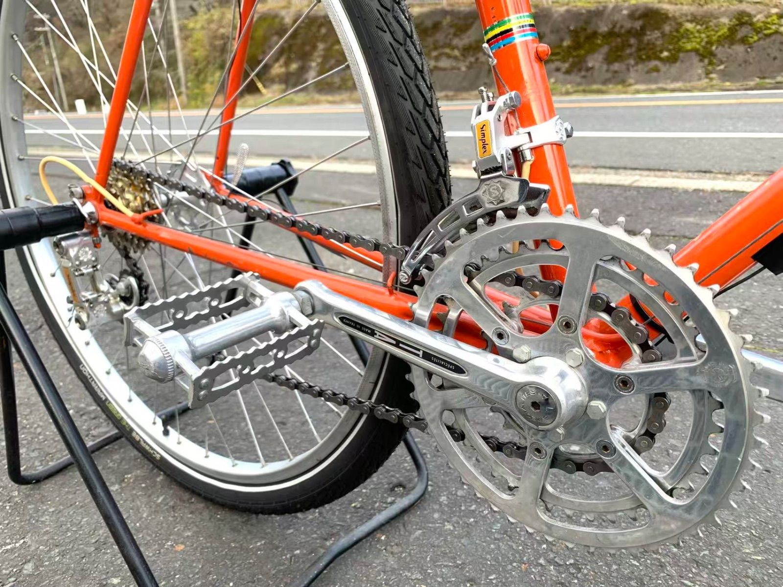 希少カラー】送料無料CHERUBIM クロモリ ロードバイク 日本ブランド