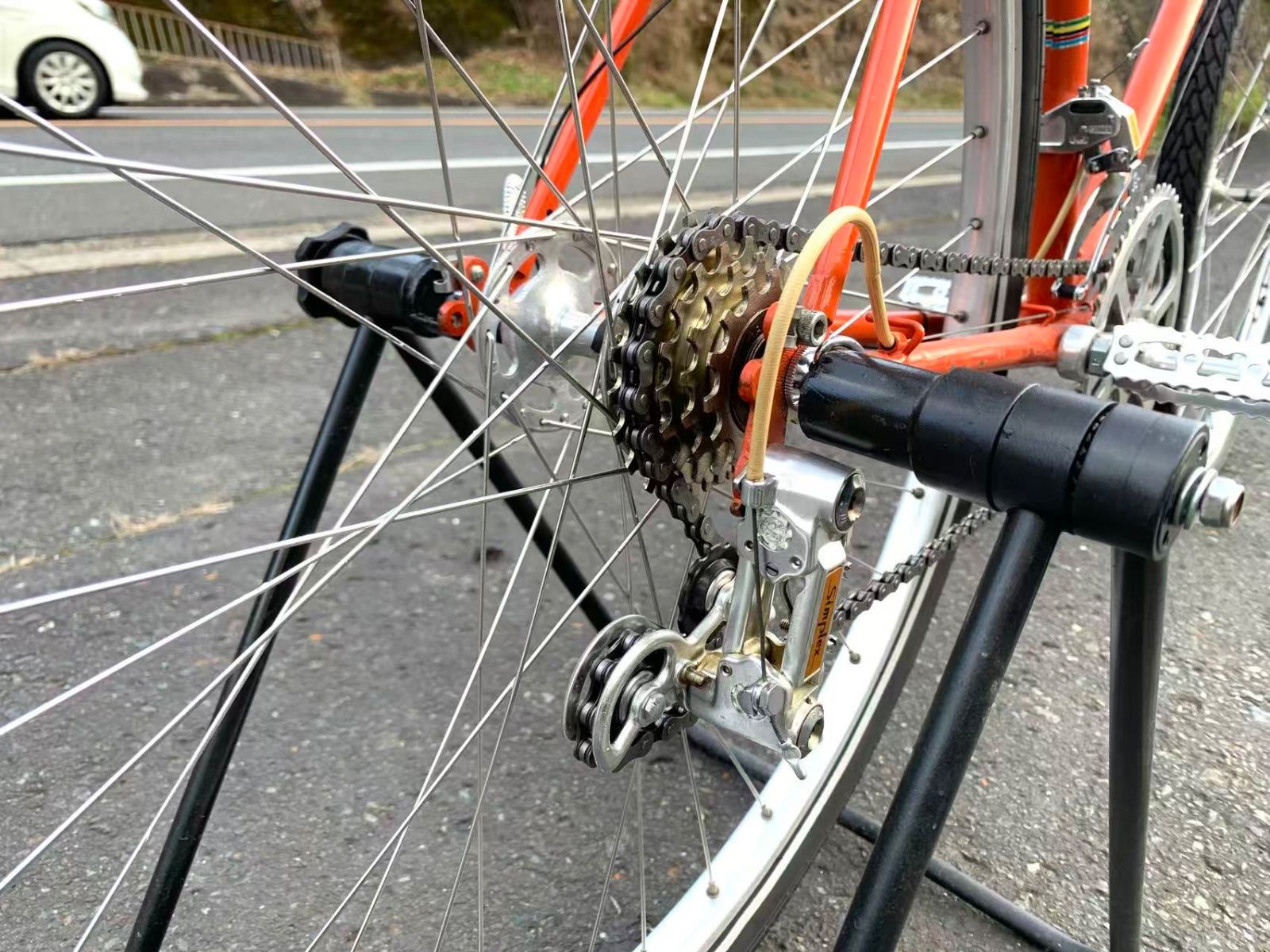 希少カラー】送料無料CHERUBIM クロモリ ロードバイク 日本ブランド