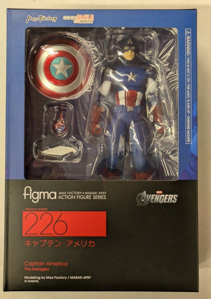 MAXFACTORY figma AVENGERS キャプテン・アメリカ 226 - メルカリ