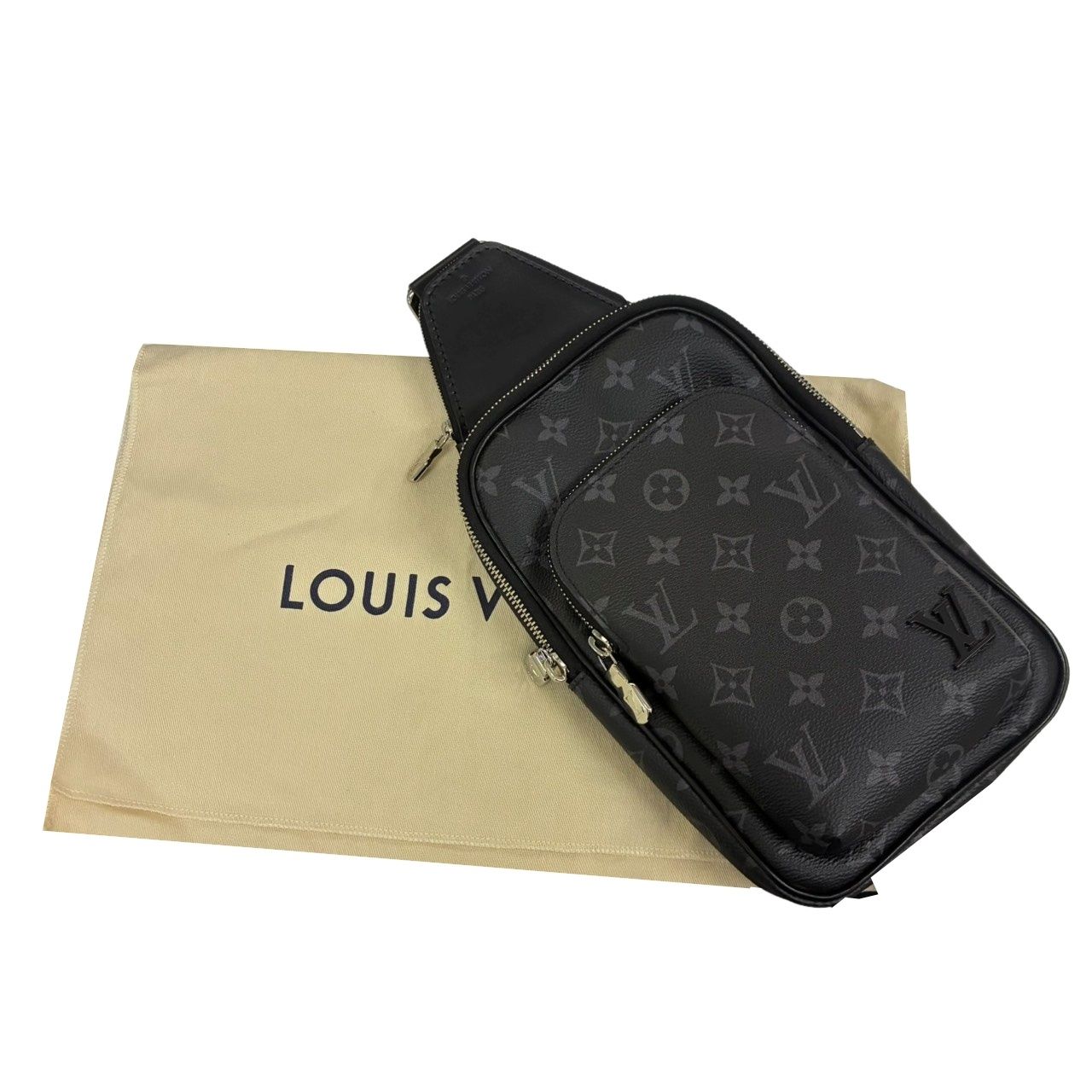 ルイヴィトン M47137アヴェニュー・スリングバッグ PM ICチップ LOUIS VUITTON ルイヴィトン アヴェニュー・スリングバッグ PM M47137